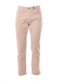 pantalone in cotone beige product