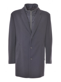 cappotto con antivento blu product