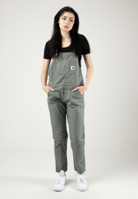 Carhartt WIP - W' Bib Overall Rinsed Smoke Green - Pantalons product