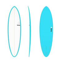 Torq 6'8" Mod Fun Surfboard - Blue & Pinline - 6'8" product