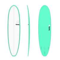 Torq 7'4" Fun V+ Surfboard - Seagreen & Pinline - 7'4" product