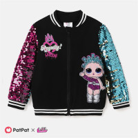 L.O.L. SURPRISE! Toddler/Kid Girl Character Print Sequin Long-sleeve Jacket product