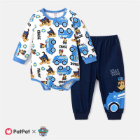 PAW Patrol Baby Boy Character Print Long-sleeve Bodysuit and Pants Set product