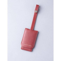 Wray Leather Mirror Key Ring In Red product