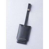Wray Leather Mirror Key Ring in Black product