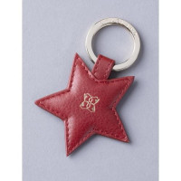 Wray Leather Star Keyring in Red product