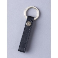 Wray Leather Charm Key Fob in Black product