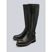 Lotus Belvedere Knee High Leather Boots in Black - Size 4 product