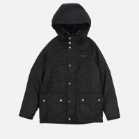 Barbour Kids’ Beaufort Waxed Cotton-Blend Hooded Jacket - L (10-11 Years) product