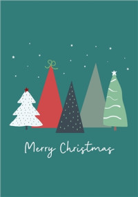 Argento Merry Christmas Card - Multi-colour product