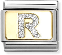 Nomination Gold Glitter R Charm product