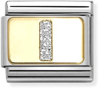Nomination Gold Glitter I Charm product