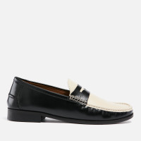 Walk London Men's Tino Leather Saddle Loafers product