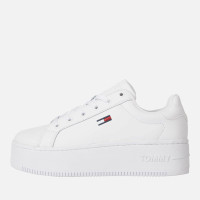 Tommy Jeans Women's Leather Flatform Trainers product