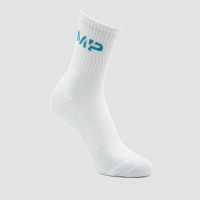 MP Crew Socks Unisex - White/Teal product