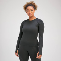 MP Women's Tempo Illusion Seamless Long Sleeve Top - Black product