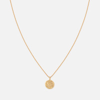 Astrid & Miyu Pisces Zodiac 18-Karat Gold-Plated Sterling Silver Necklace product