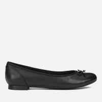 Clarks Women's Couture Leather Ballet Flats - Black - UK 8 product