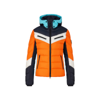 FIRE+ICE Farina Down ski jacket for women - Orange/Dark blue - 8/M product