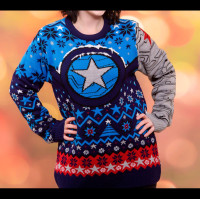 Marvel Winter Soldier Christmas Jumper - XL product