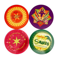Decorsome x Harry Potter Magic Badges Round Coaster Set product