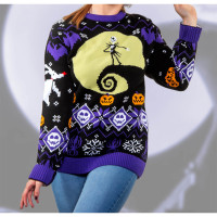 Nightmare Before Christmas 8-bit Christmas Jumper - XL product
