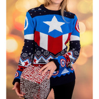 Captain America Christmas Jumper - XL product