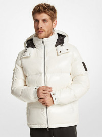 MK Northend Quilted Nylon Puffer Jacket - White - Michael Kors product