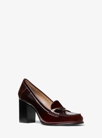 MK Buchanan Patent Leather Loafer - Deep Red - Michael Kors product