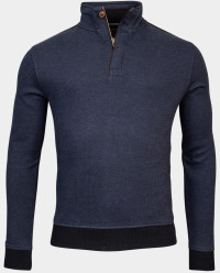 Baileys Sweater Blauw Sweatshirt 1/2 zip 323185/63 product