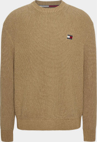Tommy Jeans Pullover Beige TJM Reg Tonal XS Badge Sweater DM0DM17776/AB0 product