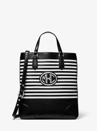 Striped Calf Leather Monogramme Tote Bag product