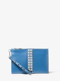 Studded Calf Leather Wristlet product