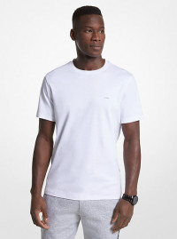 MK Cotton Crewneck T-Shirt - White - Michael Kors product