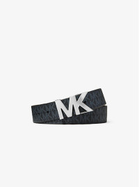 MK Reversible Logo Buckle Belt - Admrl/plblue - Michael Kors product