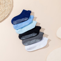 6-pairs Baby / Toddler Solid Non-slip Grip Socks product