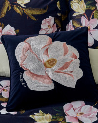 Opal Flower Cushion in Navy, Ophey product