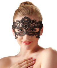 Augenmaske, gestickt, mit schmalem Spitzenband product