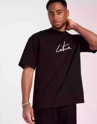 The Couture Club Signature Relaxed Fit t Shirt T-shirts med tryck Black product