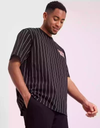 Tommy Jeans Tjm Ovz Pinstripe Tee T-shirts med tryck Black product