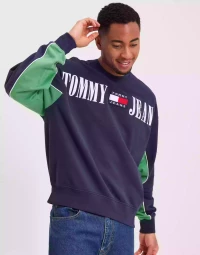 Tommy Jeans Tjm Boxy Archive Crew Sweatshirts Twilight Navy product