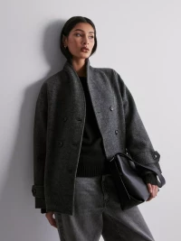 Neo Noir - Pitkät takit - Black - Pippa Twill Jacket - Takit - coats product