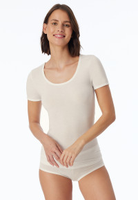 Shirt korte mouw naturel wit - Personal Fit XL product