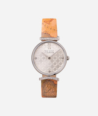 Montecarlo orologio con cinturino in pelle stampa Geo Classic product