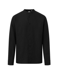 KNOWLEDGE COTTON APPAREL Leinenhemd  schwarz | L product