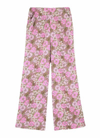 Romily Pink Floral Print Wide Leg Trousers - 22 product