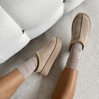 Noraia Beige Flatform Slippers product