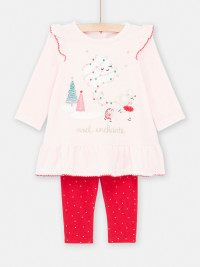 Pyjama Noel À Volant Pour Bébé Fille - 24M - Du Pareil Au Même product