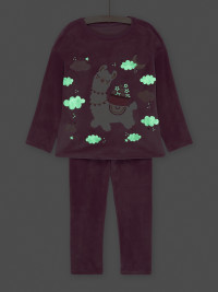 Pyjama Rose Animation Lama Pour Enfant Fille - 12A - Du Pareil Au Même product