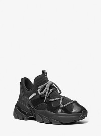 MK Sneaker Sahara in materiali misti - Nero (Nero) - Michael Kors product